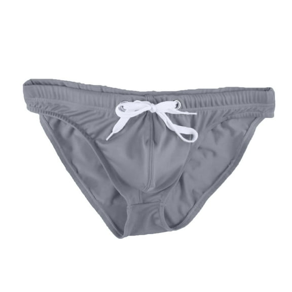 Sngxgn Men's Shorts Breathable Workout Running Underwear(Grey,XL)