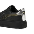 thumbnail image 5 of Tenis Puma Karmen Metallic Shine Mujer Casual Negros negro 23.5, 5 of 5