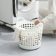 thumbnail image 2 of Cesta de ropa sucia de gran capacidad Cesta de ropa sucia portátil para el hogar Cesta de almacenamiento de ropa sucia para el baño Cesta de lavandería de plástico para el baño, 2 of 6