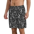 thumbnail image 2 of Naloa Daisies Flowers Men's Beach Shorts, Surfing shorts, Swim trunks, Quick Dry Swim Trunks for Surfing Beach Fun - 3X-Large, 2 of 9