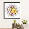 thumbnail image 1 of Cuadros Decorativos Diamante pintura 5D DIY taladro redondo completo Mandala ramo decoración del hogar arte DQrwqpou embutido en tela, 1 of 7