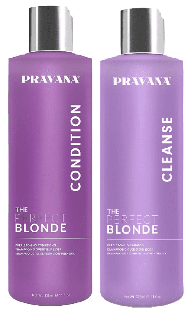 Pravana The Perfect Blonde Purple Toning Shampoo And Conditioner 101 