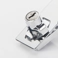 thumbnail image 2 of Heavy Duty Locking Hasp And Staple With Keys Padlock Cupboard Shed Garage Lock, 2 of 9
