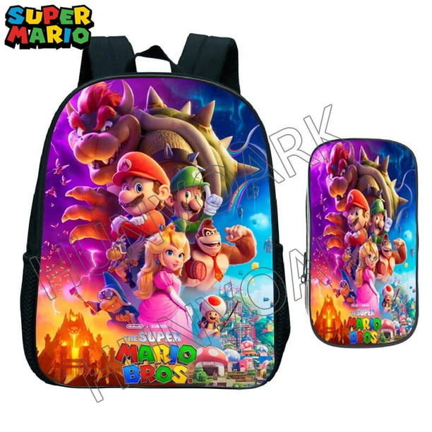 Mochila escolar mario bros hotsell