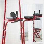 Stamina X Power Tower, Pull Up and Dip Stand, Red