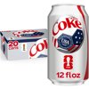 Diet Coke Soda Pop Cans, 12 fl oz, 20 Pack