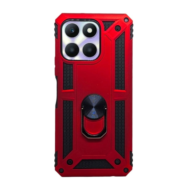 Funda Uso Rudo Con Anillo Magnético Cely Vesmir Rojo