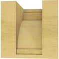 thumbnail image 4 of 6"W x 6"D x 6"H Wide Rivera Rough Cedar Woodgrain TimberThane Corbel, Primed Tan, 4 of 6