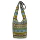 thumbnail image 4 of Bolso de hombro Coton Pose Fashion Canvas Hippie Verde-Amarillo, 4 of 5