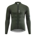 thumbnail image 3 of WOSAWE Otoño Blanco Manga Larga Jersey Ropa Carrera Hombres Ciclismo Jersey Pro Equipo Carretera Bicicleta Ciclismo Ropa Malla Transpirable, 3 of 5