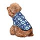 thumbnail image 5 of Fotbe Vintage Blue Sudadera con Estampado para Perros Pequeños – Suéter con Capucha para Mascotas, Tela Suave de Forro Polar con Bolsillo-Large, 5 of 7