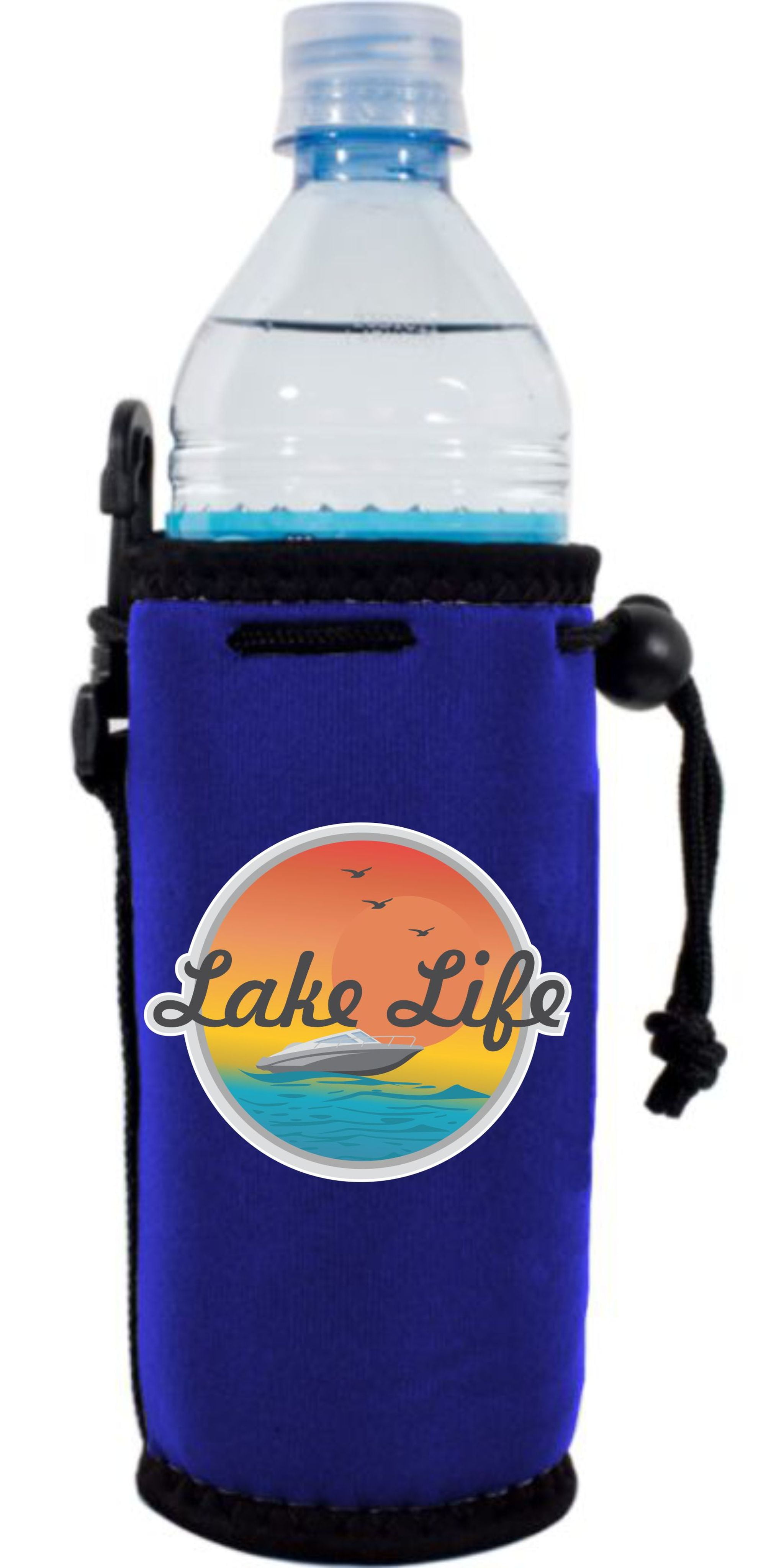 Lake Life Neoprene Water Bottle Coolie (Royal Blue)