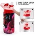 thumbnail image 4 of Hazbin Hotel Stainless Steel Insulated Water Cup for Boys Girls Leakproof Water Bottle with Flip-Flop Lid, 4 of 8