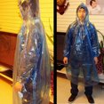 thumbnail image 3 of Chubasquero desechable grueso para adultos, poncho portátil para niños, parque de atracciones, 3 of 8