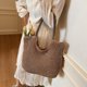thumbnail image 5 of Bolso All-Match Tote Weaving hombro vintage mujer gran capacidad paja damas verano diario, 5 of 9