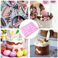thumbnail image 4 of Juego de moldes de silicona de grado alimenticio para chocolate, dulces, repostería, decoración de pasteles, brownies, fondant y fabricación de jabón. Apto para microondas, horno y congelador. 6, 4 of 9