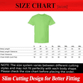 thumbnail image 2 of Gildan Ultra Cotton T-Shirt for Adult Men’s Short Sleeve Lime Color Tee, Size L, 2 of 5