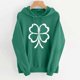 thumbnail image 5 of Blusas de Manga Larga para las Mujeres Blusas de Manga Larga de las Mujeres Impresión de Invierno Sudadera con Capucha Sudadera Cómoda, 5 of 5