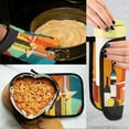 thumbnail image 5 of Yayeee Oven Mitts and Pot Holder Set of 2 Heat Resistant Kitchen Gloves Baking Hot Pad, Colorful Cocktails, 5 of 5