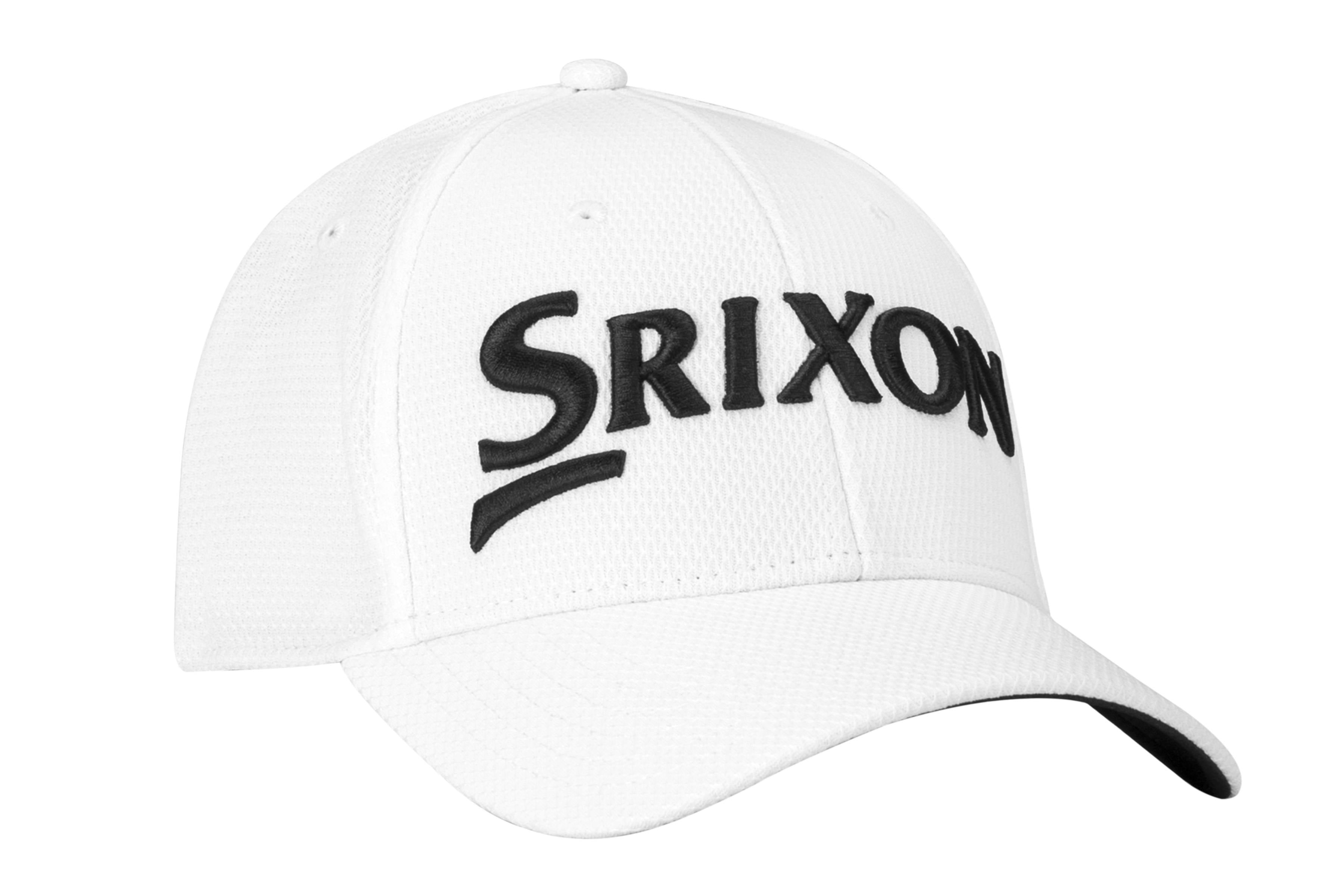 Srixon Golf Men\'s Flexible Fitted Hat, White, Large/XLarge Walmart