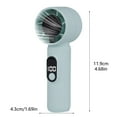 thumbnail image 2 of Portable USB Handheld Fan Mini 102, Plastic, Type-C Charging, 3-5hr Battery, Compact, for Travel/Personal Cooling, 2 of 5