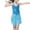 Sky Blue, variant on Gpaecead Kid's Sequin Camisole Dress Girls Stretchy Dance Dress Practice Outfit Tassel Dress Performance Outfit Blue