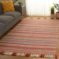 thumbnail image 2 of SAFAVIEH Montauk Lorenzo Geometric Cotton Area Rug, Rust/Multi, 3' x 5', 2 of 11