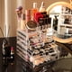 thumbnail image 4 of Organizador de maquillaje Cq acrílico transparente, apilable, 6 cajones, x3, 4 of 7