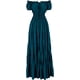 thumbnail image 1 of Zhitunemi Disfraz renacentista para mujer, vestido medieval de camisola, camisetas campesinas irlandesas debajo del vestido, 1 of 4