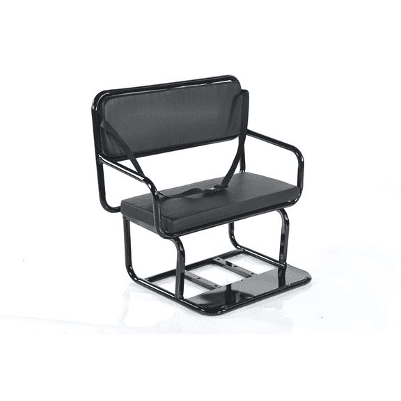 Tricycle Seat Padded with Safety Belt, Steel Frame, with Wire Basket, for Adult Tricycle
