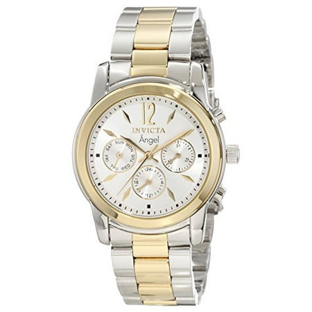 Invicta Women's 11735 Angel Silver Dial Two Tone Stainless Steel Watch [Watch.