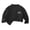 Black-04, variant on Nugftut Girls Thermal Tops Soft Lightweight Fleece Warm Thermal Tops Mock Neck Long Sleeve Pullover with Chest Graphic Print