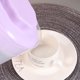 thumbnail image 5 of EeaseMX Jarra de agua fría de plástico resistente a altas temperaturas, con gran capacidad para almacenar leche de soja, jugo y té perfumado, 2 l (morado)., 5 of 7