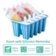 thumbnail image 4 of Molde de silicona para paletas reutilizable y fácil de liberar, molde para helado hecho en casa., 4 of 6
