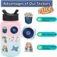 thumbnail image 3 of 50pcs New Jeans Stickers For Teens Girls, Cool Singer Waterproof Vinyl Decals For Laptop Water Bottles Phone Luggage Notebook Journal, 3 of 4