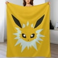 thumbnail image 5 of Pokemon Eevee Jolteon Throw Blanket Cute Flannel for Boys Girls Men Women, 5 of 7