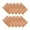 Golden, variant on Pack of 10 Baking Mat High Temperature Resistance Oven Liner Sheet Oil-Proof Baking Papers for Restaurants