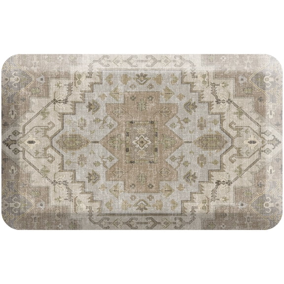 Designer Comfort Kitchen Mat- Reagan Weathered Camel - 20x30