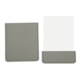 thumbnail image 5 of Unique Bargains 1 Pc Rectangular Makeup Mirror for Business Travel Light Gray Stainless Steel, 5 of 5