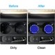 thumbnail image 4 of Juego de 4 posavasos antideslizantes CHAO de PVC con purpurina para coche 7cm, 4 of 5