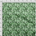 thumbnail image 4 of oneOone Cotton Silk Green Fabric Abstract Sewing Craft Projects Fabric Prints By Yard 42 Inch Wide, 4 of 4