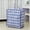 Blue, variant on Big Sale ! Huayishang Home Textile Storage,Storage Case,Large Capacity Storage Bags Large Plastic Checkered Storage Laundry Bag with Zipper & Handles for Shopping Moving Travel