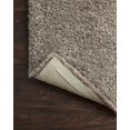 thumbnail image 5 of Loloi II Mila Shag Solid Taupe Area Rug, 5 of 5
