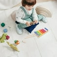 thumbnail image 3 of HLONK 1 Set Percussion Musical Instruments 8 Notes Glockenspiel Xylophone with Sticks, 3 of 11