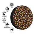 thumbnail image 4 of Fotbe Burger Fries Funda de Llanta de Repuesto con Estampado, Engrosada, Ajuste Universal para Jeep, Remolque, RV, SUV, Camión-16 inch, 4 of 6