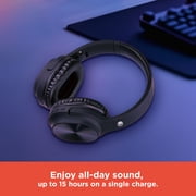 RadioShack Black Bluetooth Headphones
