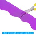 thumbnail image 4 of Uxcell 2.24" x 32.8Ft Bulletin Board Border,Scalloped Trim Strips Wall Decor, Purple, 4 of 6