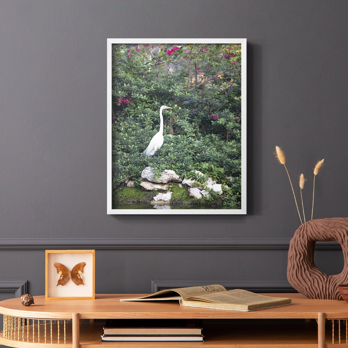 Matisse MDCCCXXI Framed Print in White Solid Wood 11 x 14 Framed Print