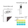 thumbnail image 4 of Pizarron Magnético para Refrigerador con 1 Marcador y 15 Imanes., 4 of 6