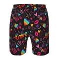 thumbnail image 3 of Fotbe Lgbt Rainbow For Pride Trajes de Baño Estampados para Hombre, Shorts de Verano de Secado Rápido, Ropa de Playa, Bañadores-XX-Large, 3 of 6